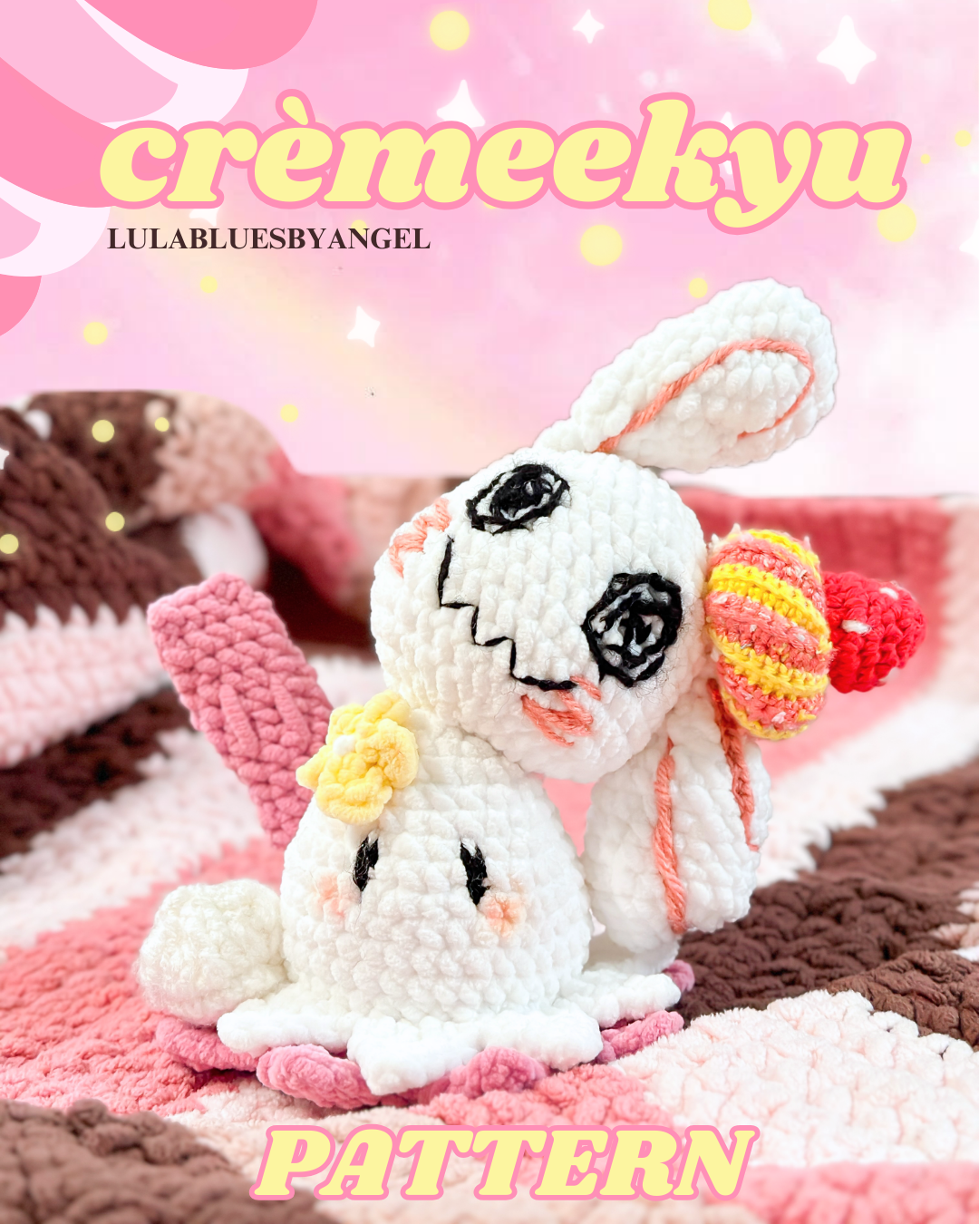 Crèmeekyu Plushie Pattern