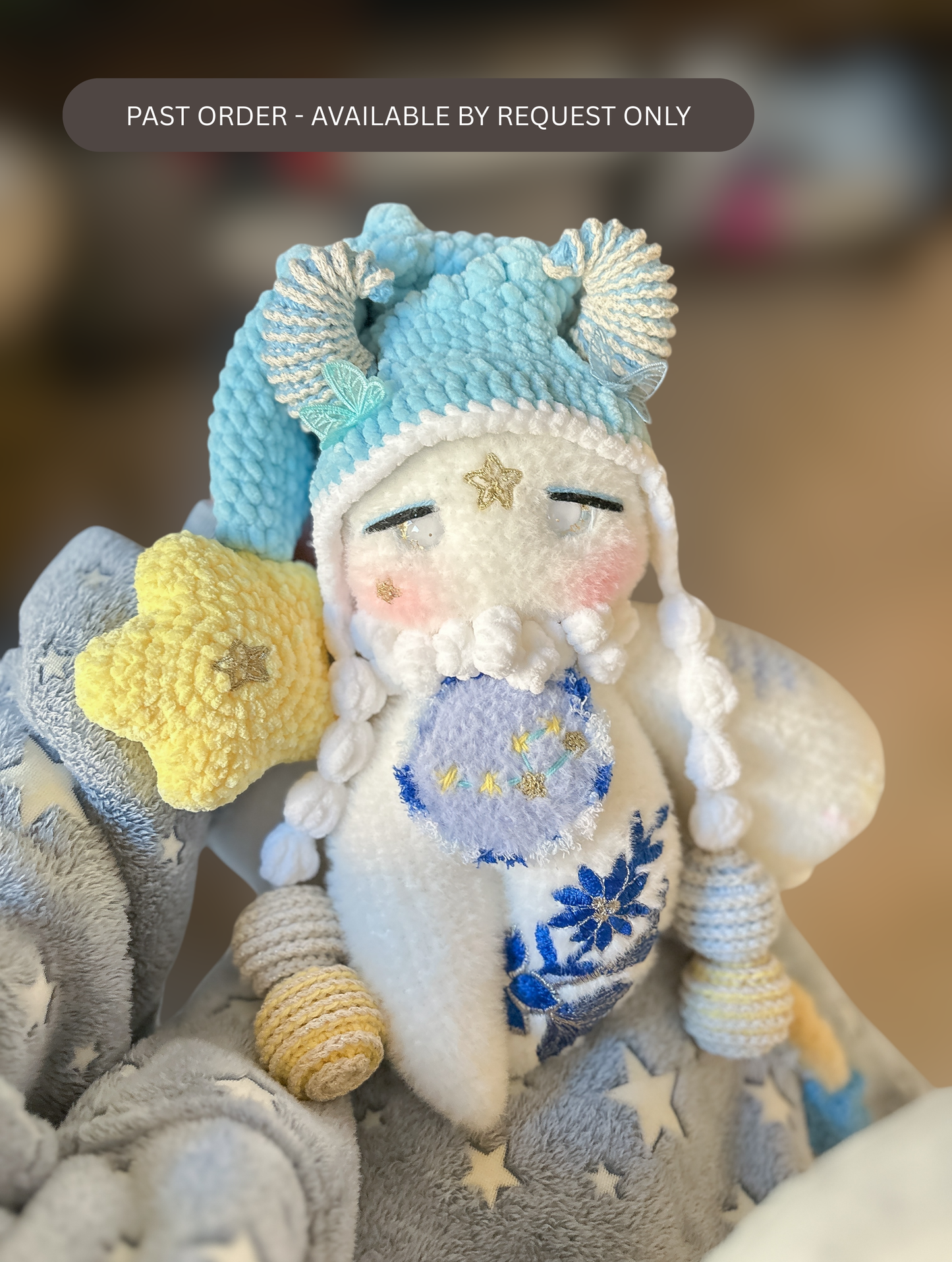 Jumbo starlight tauri huggable plushie (made to order)