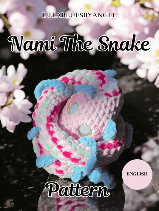 Nami the elemental snake crochet pattern