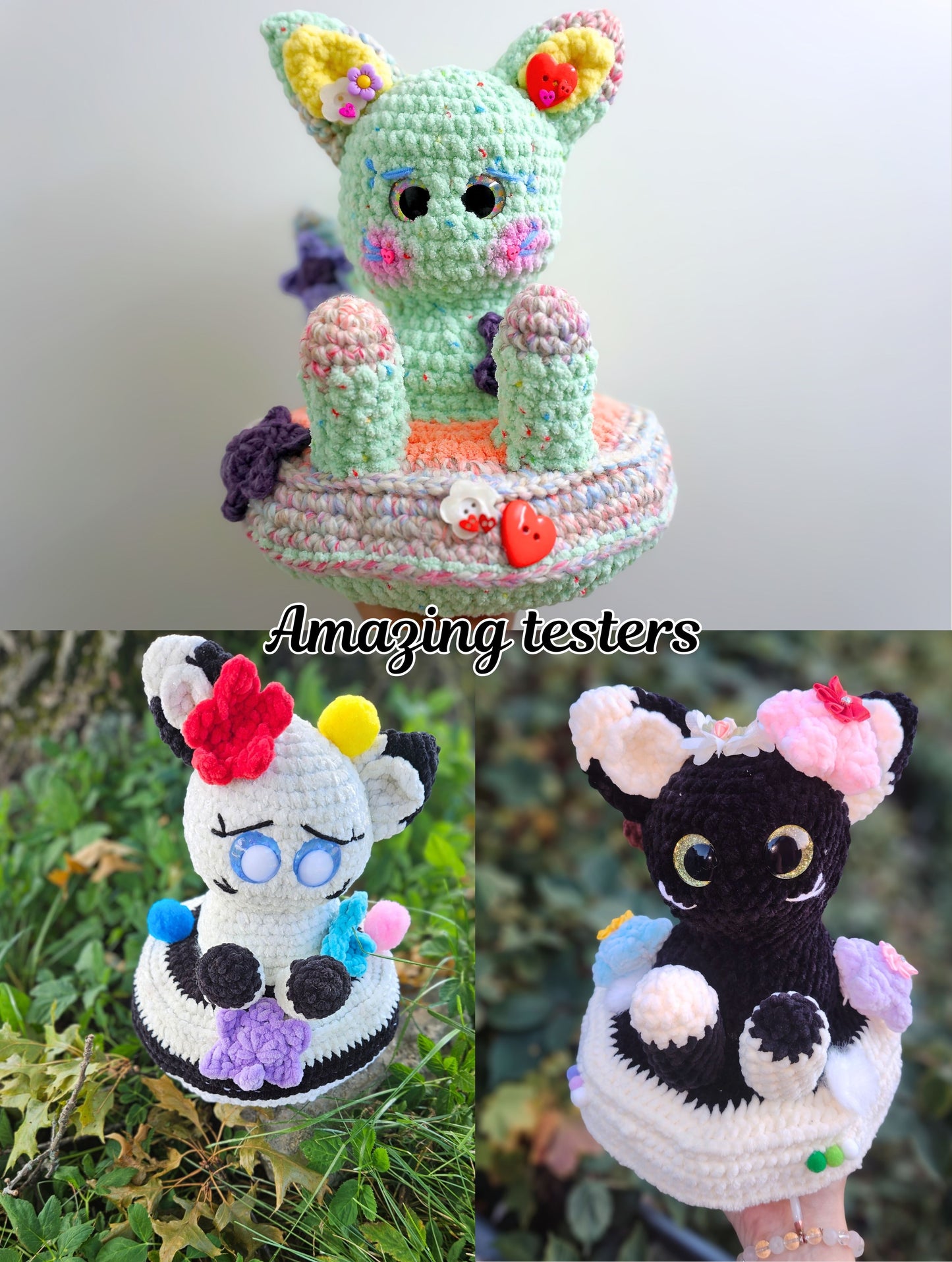 Peek-A-Momo Crochet Pattern