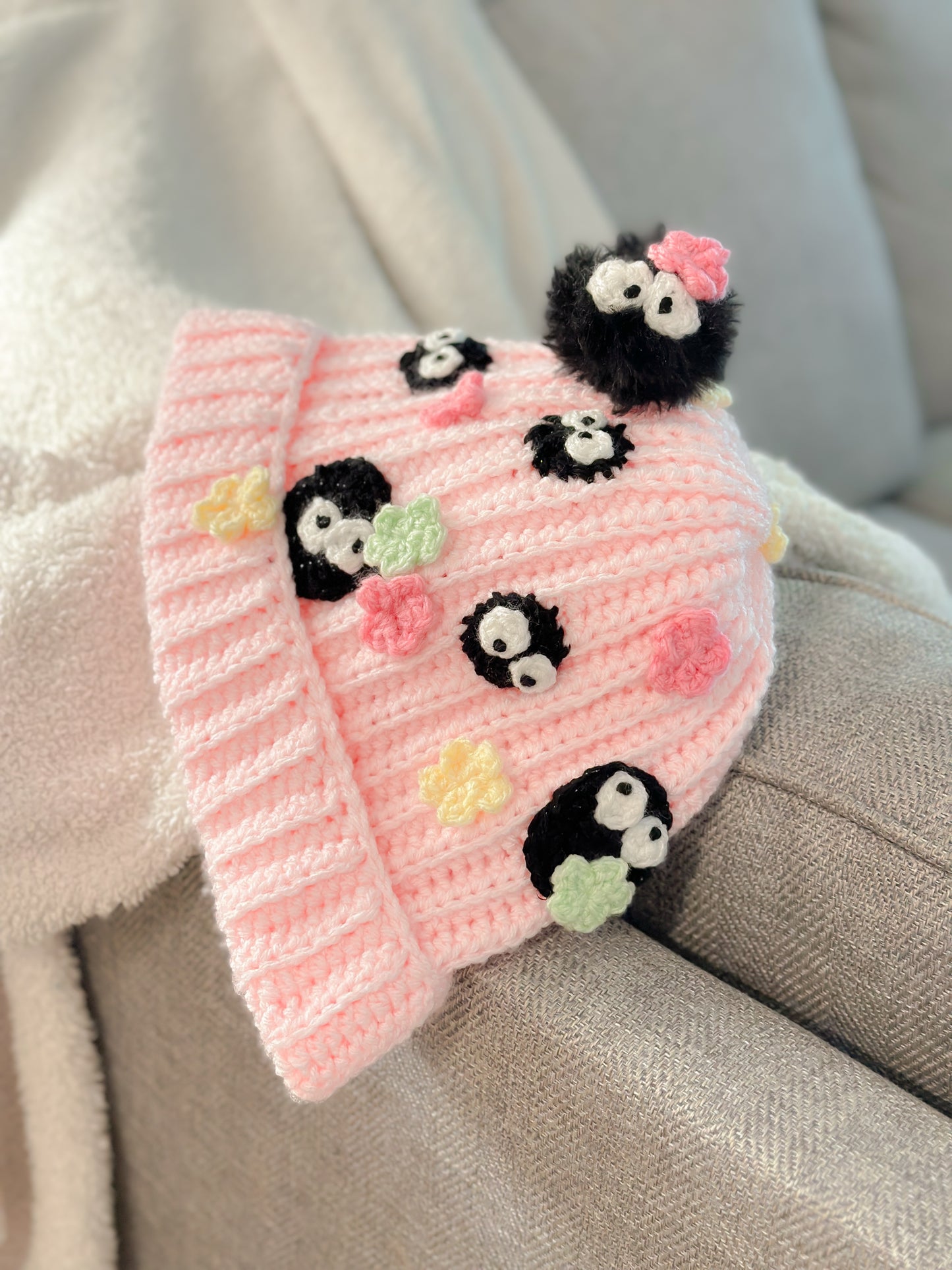 Candy minion sprites beanie (made to order)