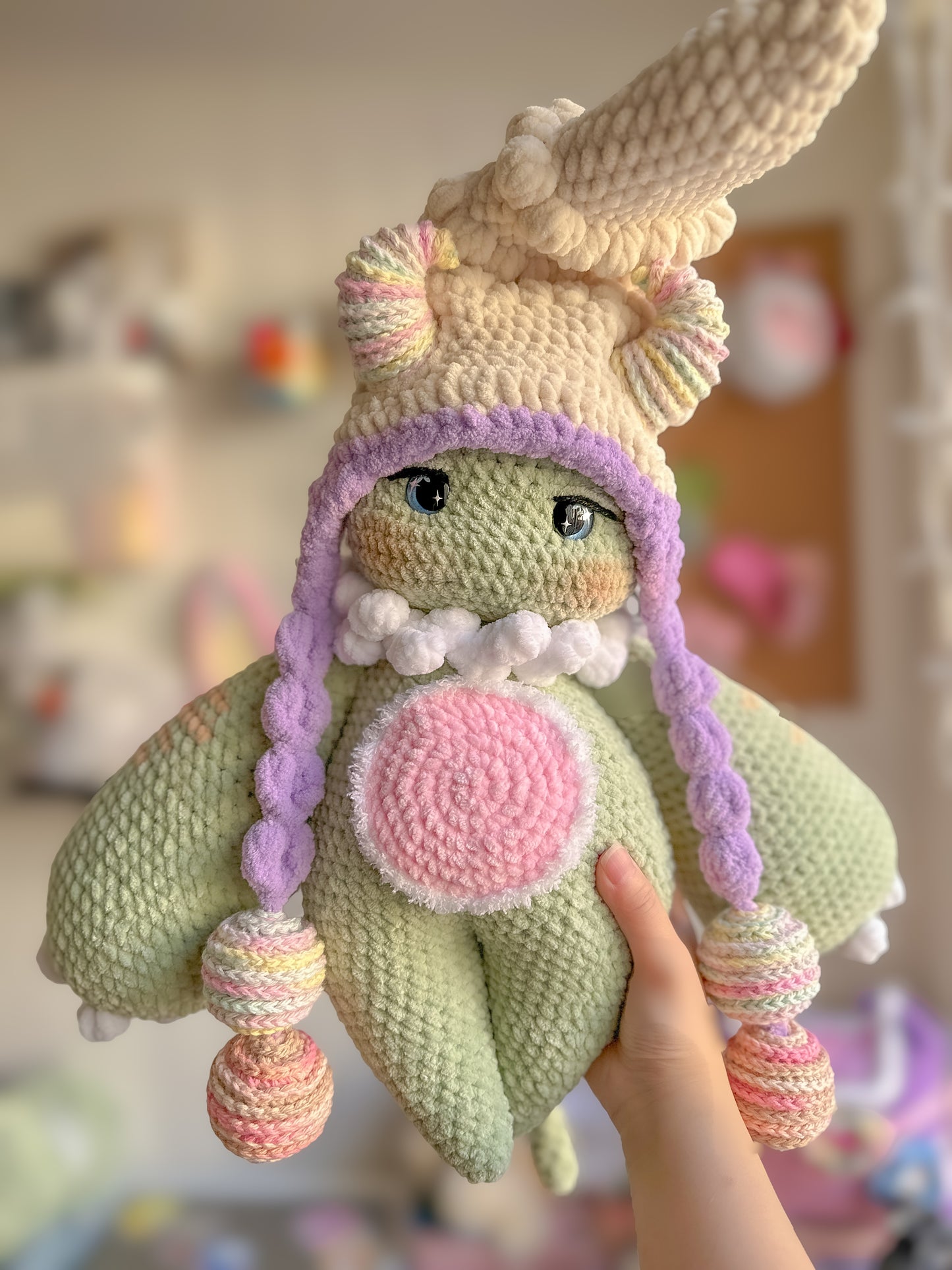 Jumbo Twilight Tauri huggable plushie (made to order)
