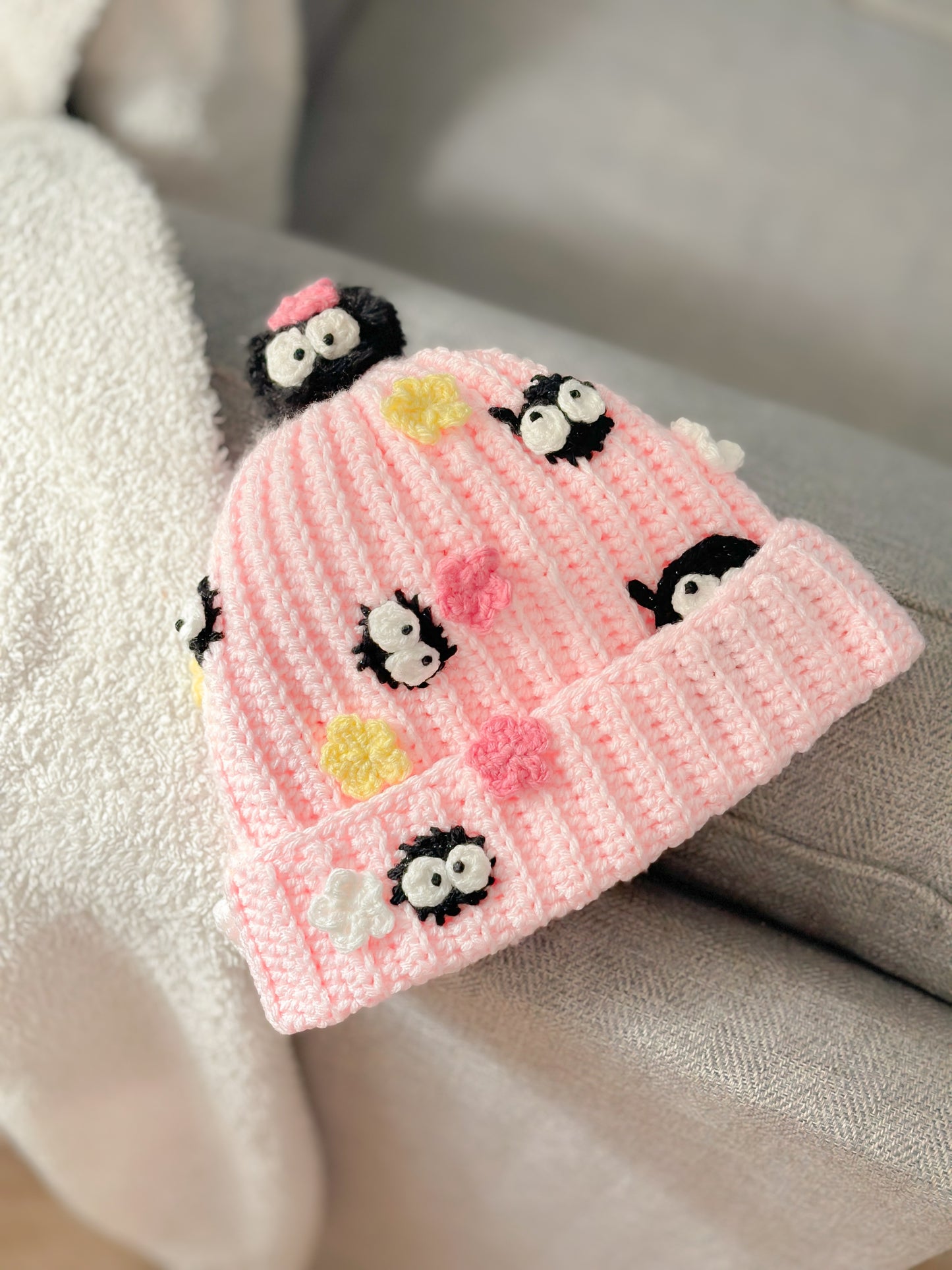 Candy minion sprites beanie (made to order)