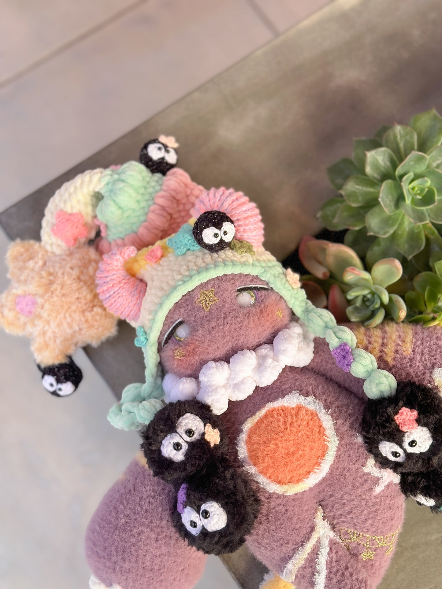 Jumbo starlight tauri huggable plushie (made to order)