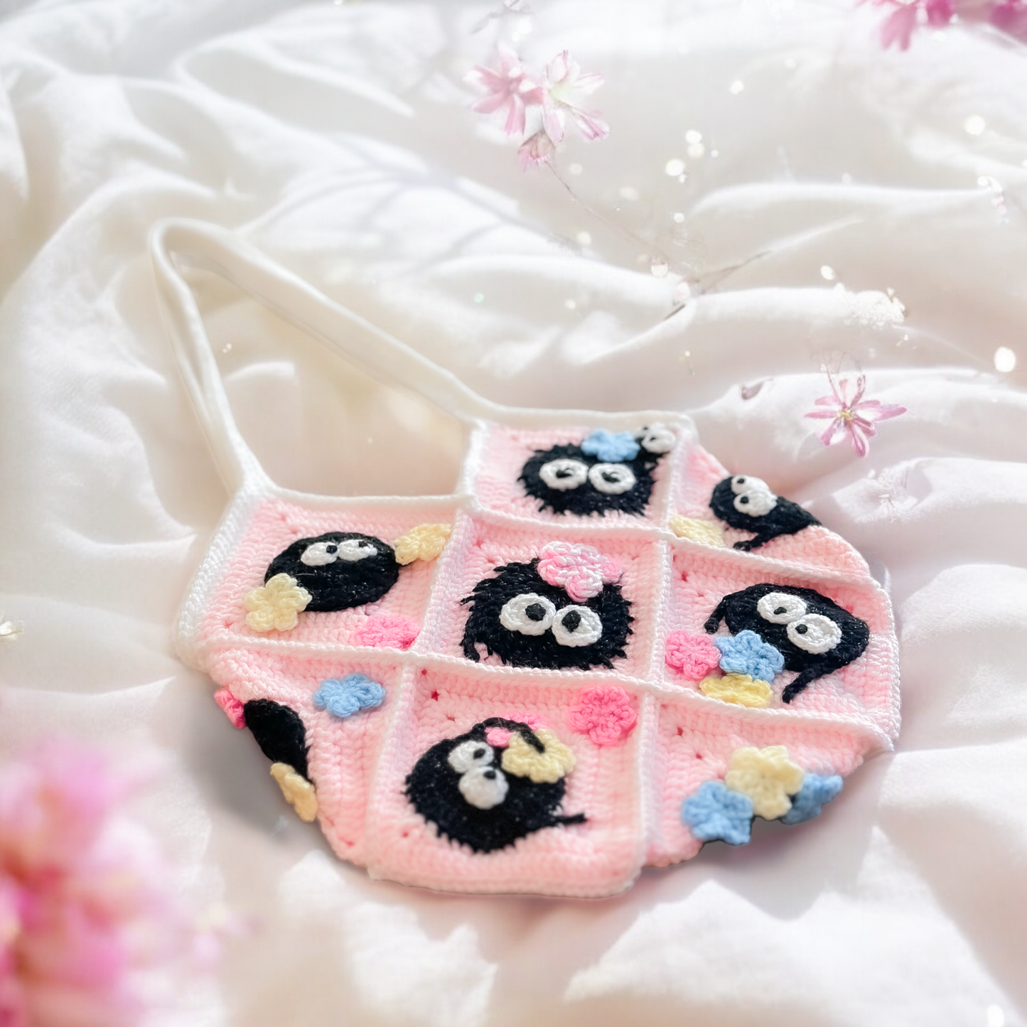 Candy minion sprites small tote (made to order)
