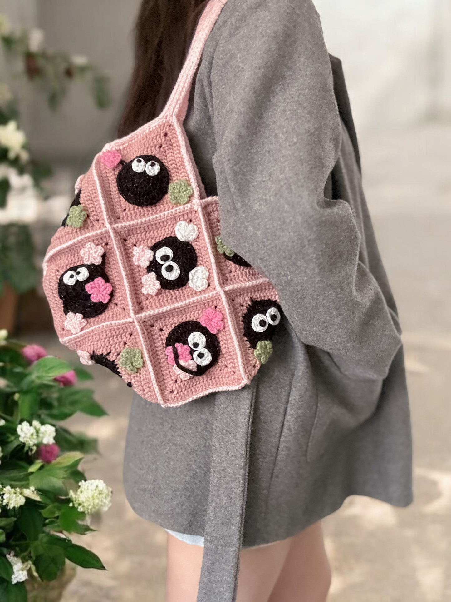Candy minion sprites small tote (made to order)