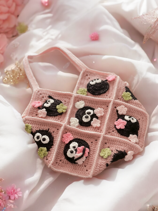 Candy minion sprites small tote (made to order)