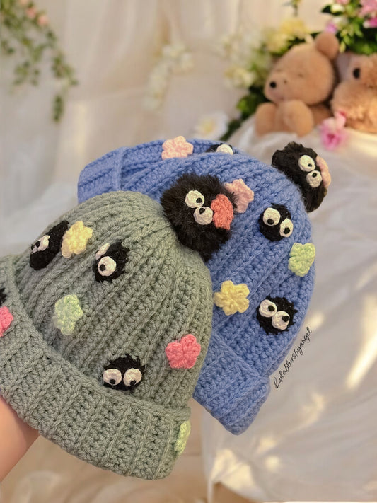 Candy minion sprites beanie (made to order)