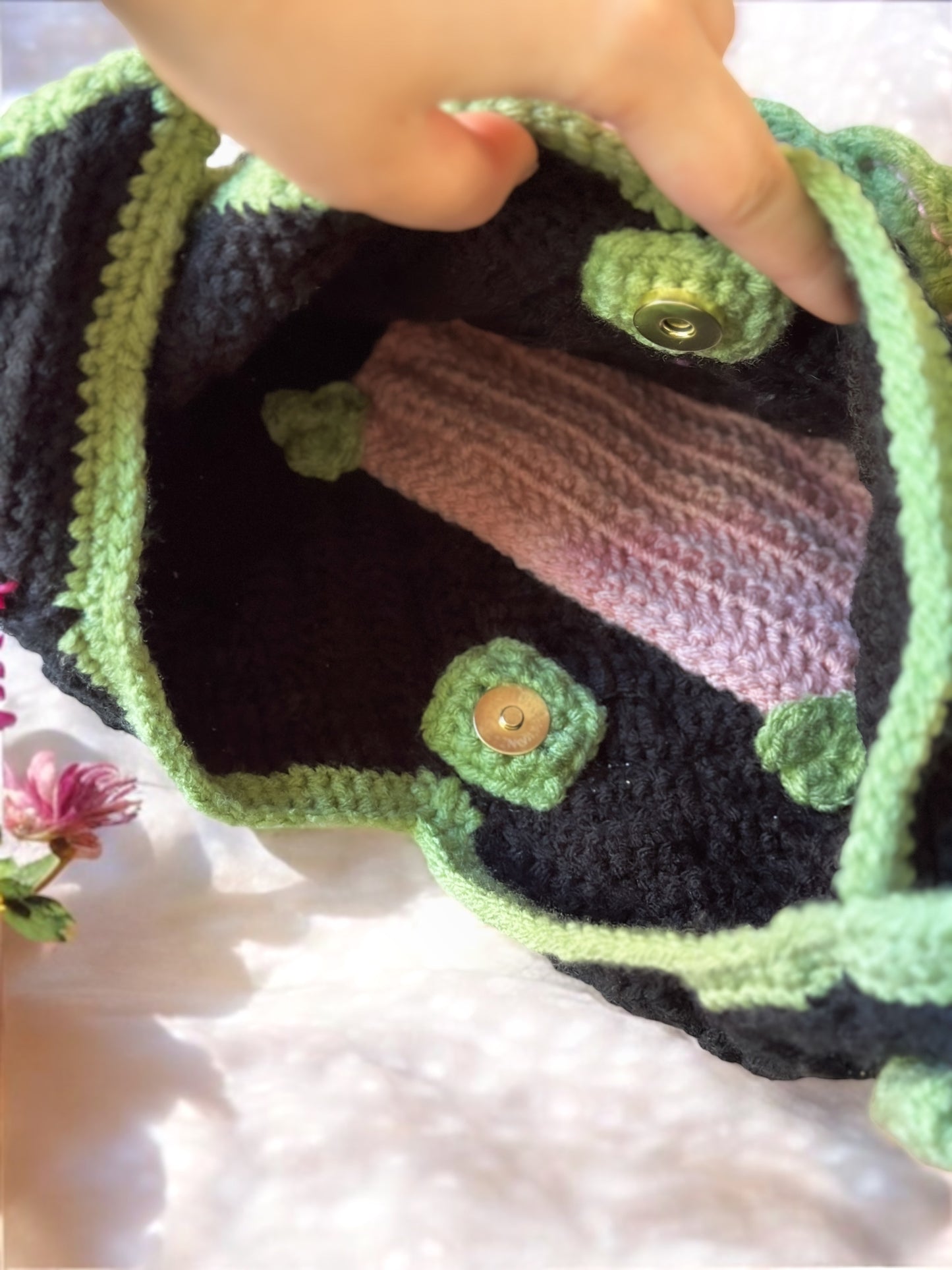 Candy Googly Hobo Tote (made to order)
