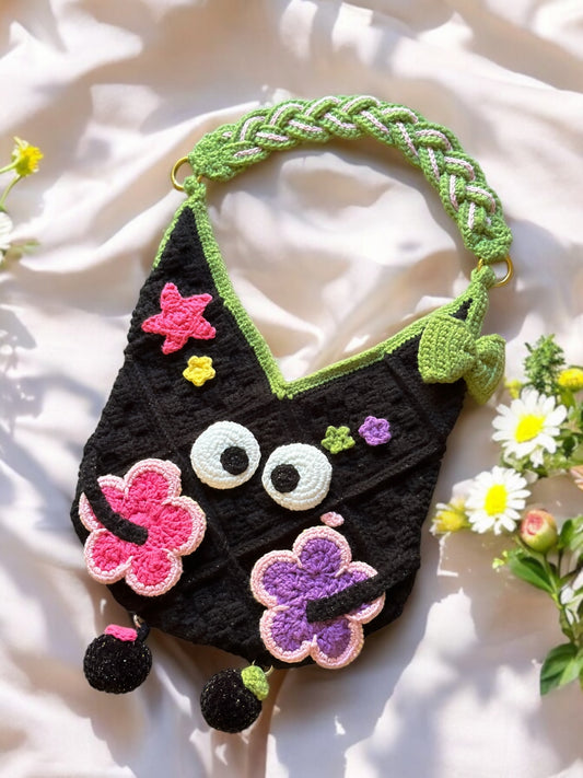 Candy Googly Hobo Tote (made to order)