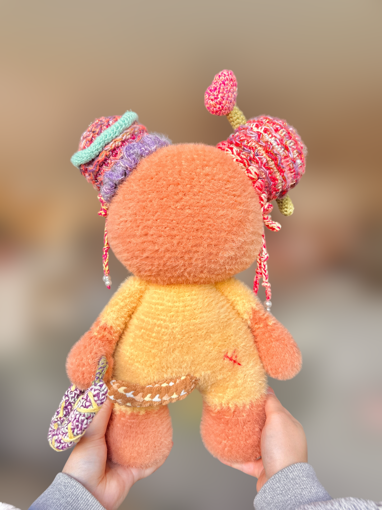 Jumbo Radiant Nova Ember weighted plushie (made to order)