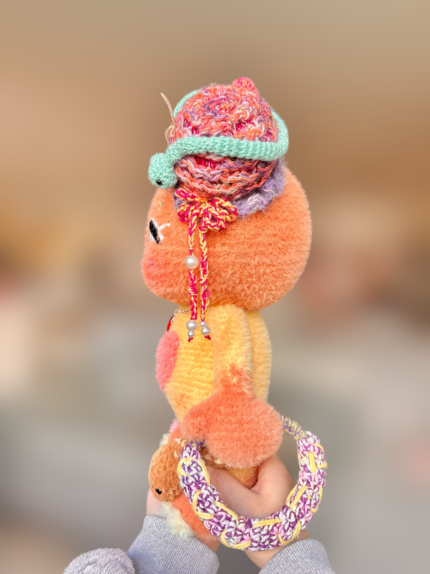 Jumbo Radiant Nova Ember weighted plushie (made to order)
