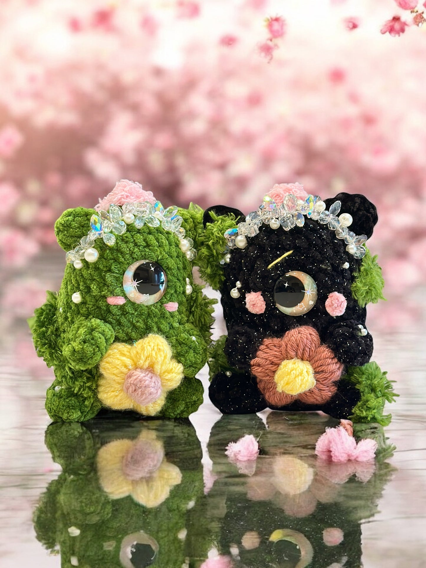 Mini Prince Bubba beaded plushie SET (Ready stock)