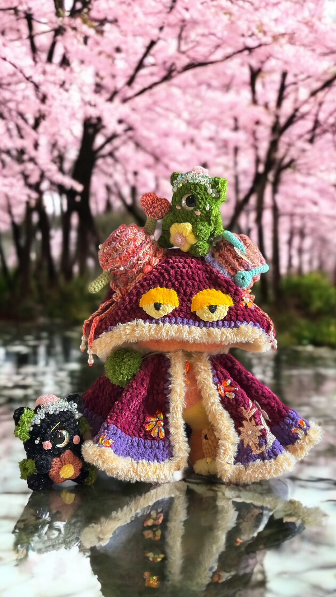Jumbo Radiant Nova Bloom plushie (made to order)