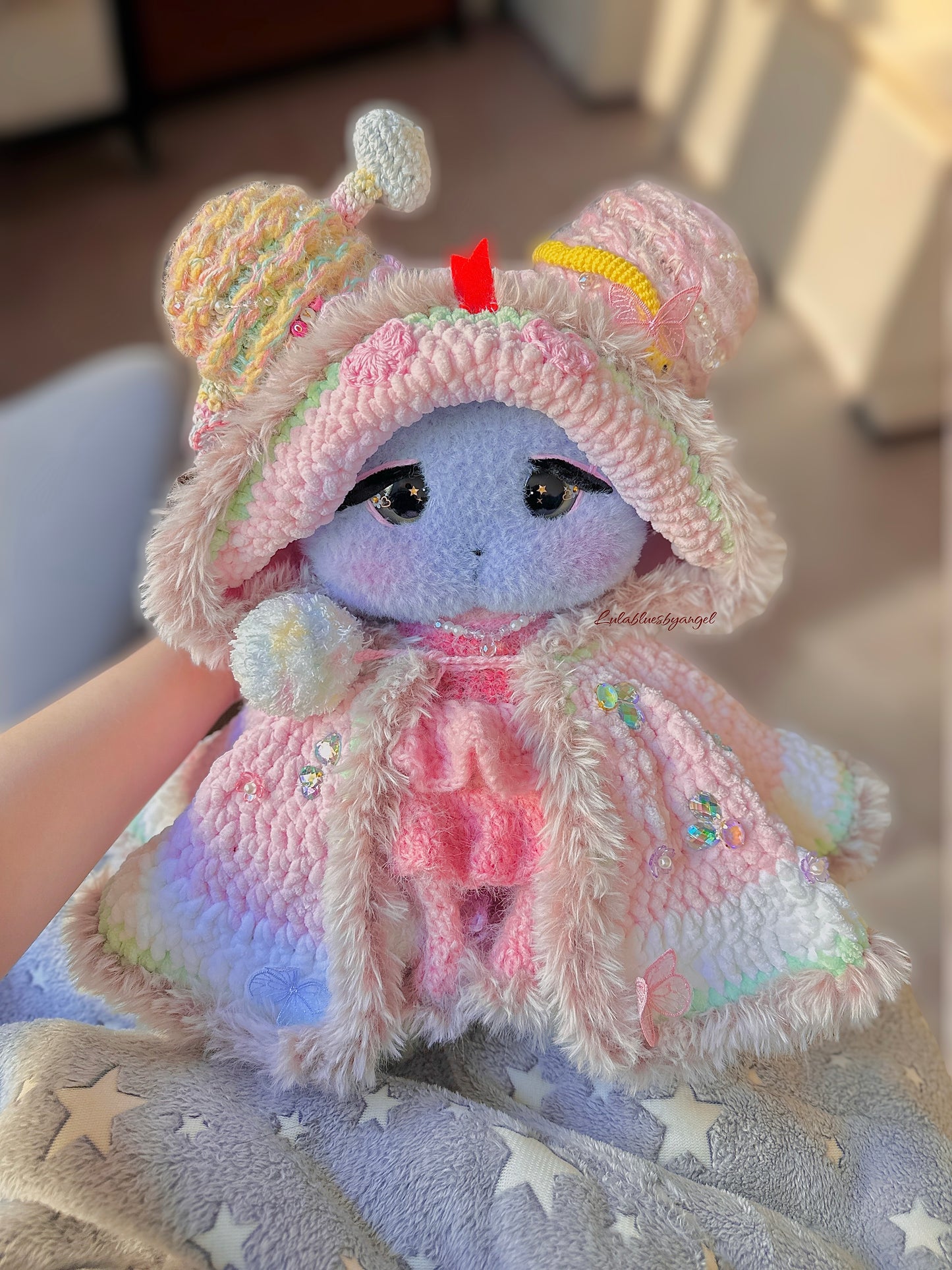 Jumbo Radiant Nova Bloom plushie (made to order)