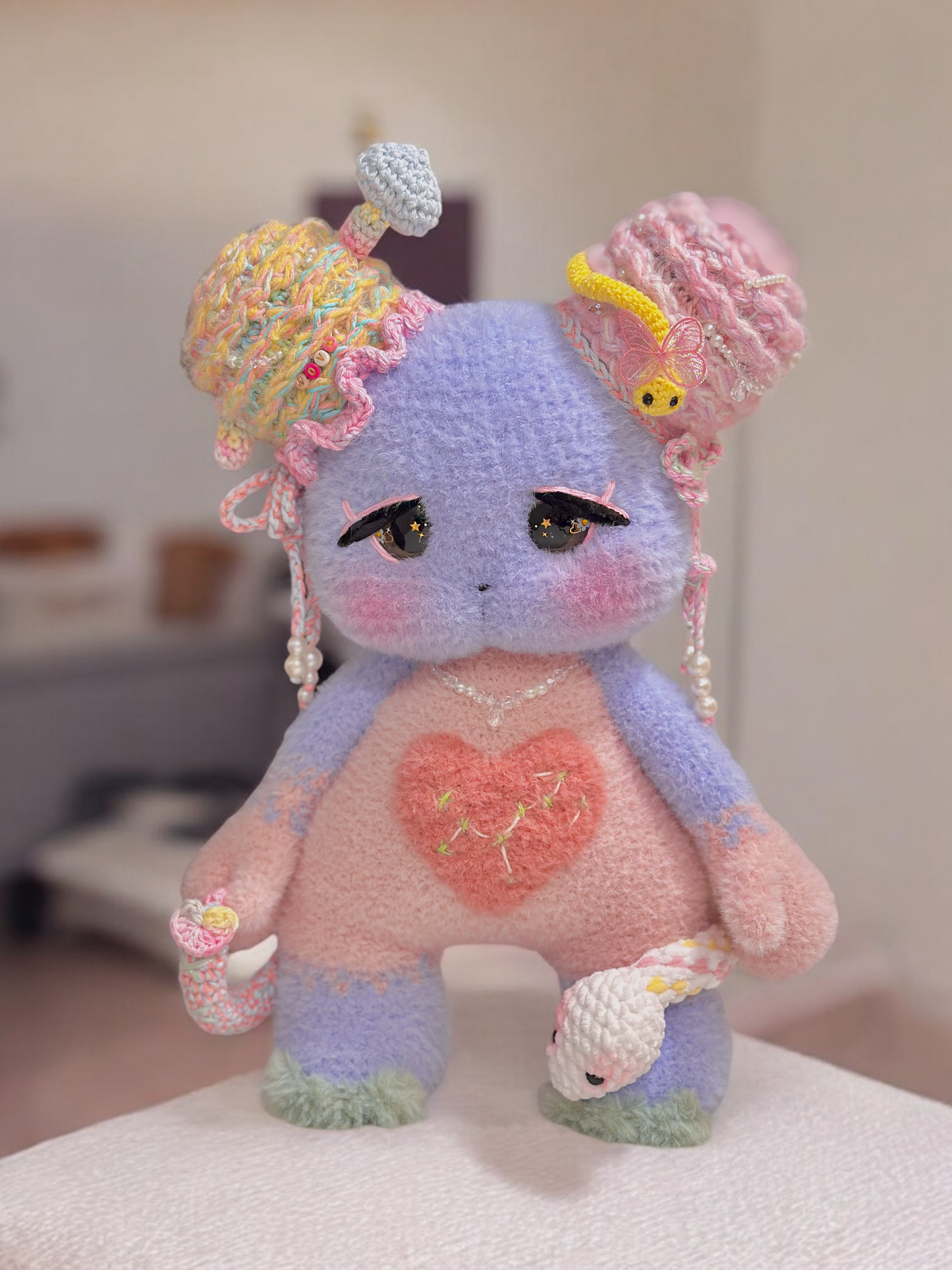 Jumbo Radiant Nova Bloom plushie (made to order)