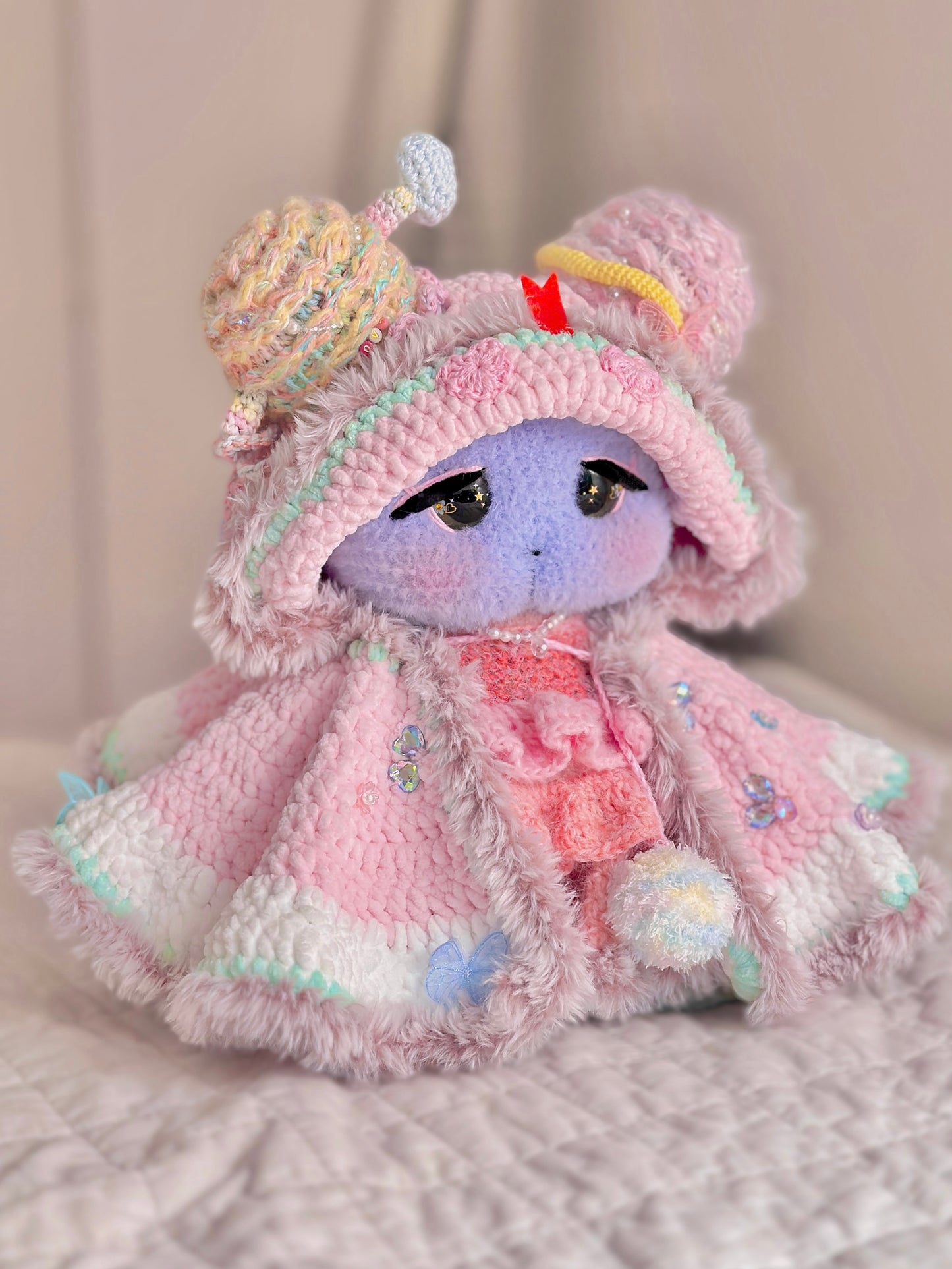 Jumbo Radiant Nova Bloom plushie (made to order)