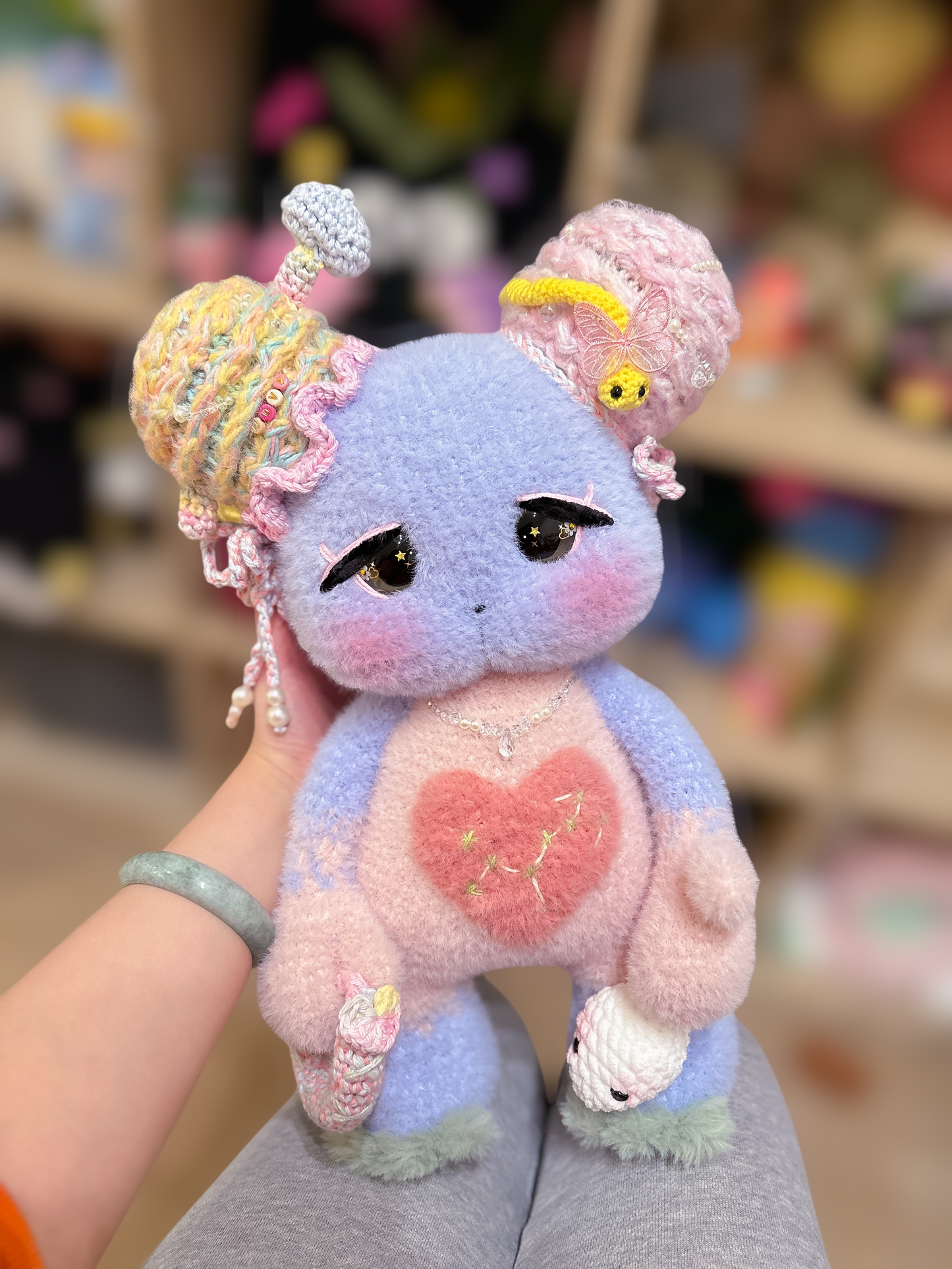 Jumbo Radiant Nova Bloom plushie (made to order)