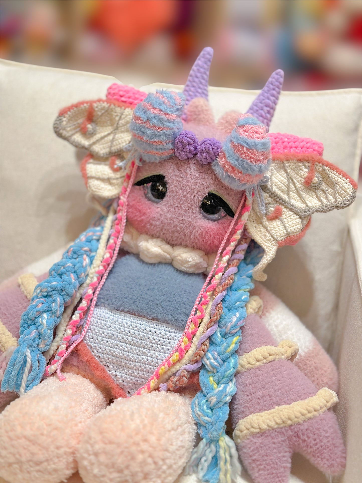 Halo Nyxara Plushie - Lavender XXL Ver.2 (Made to Order)