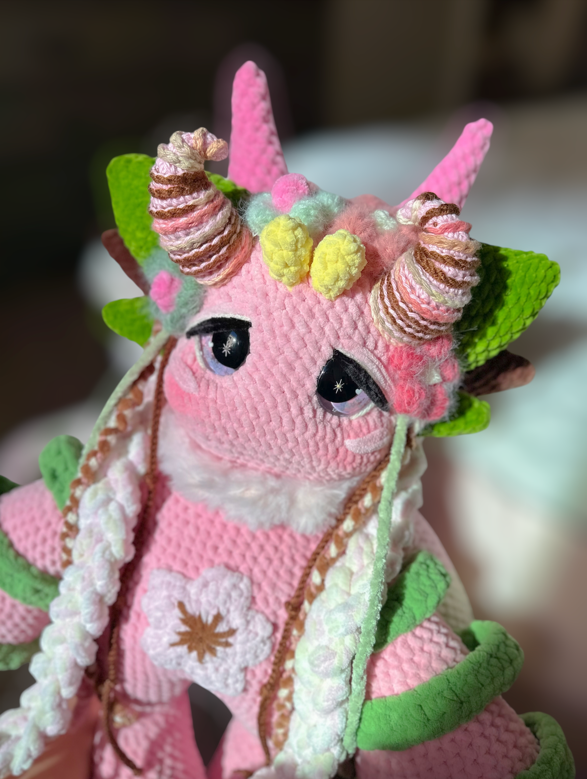 Nyxara Plushie - Sakura XL (Made to Order)