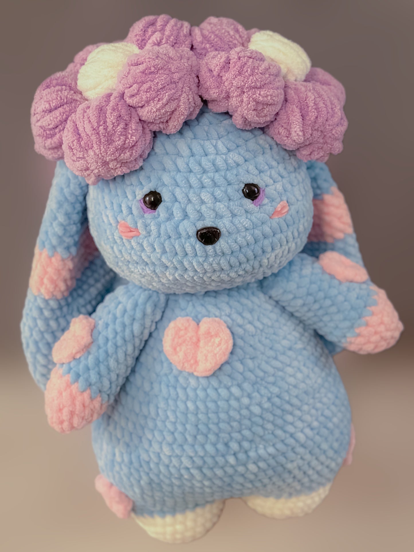 Shiny fleureon bubblegum plushie XL (made to order)