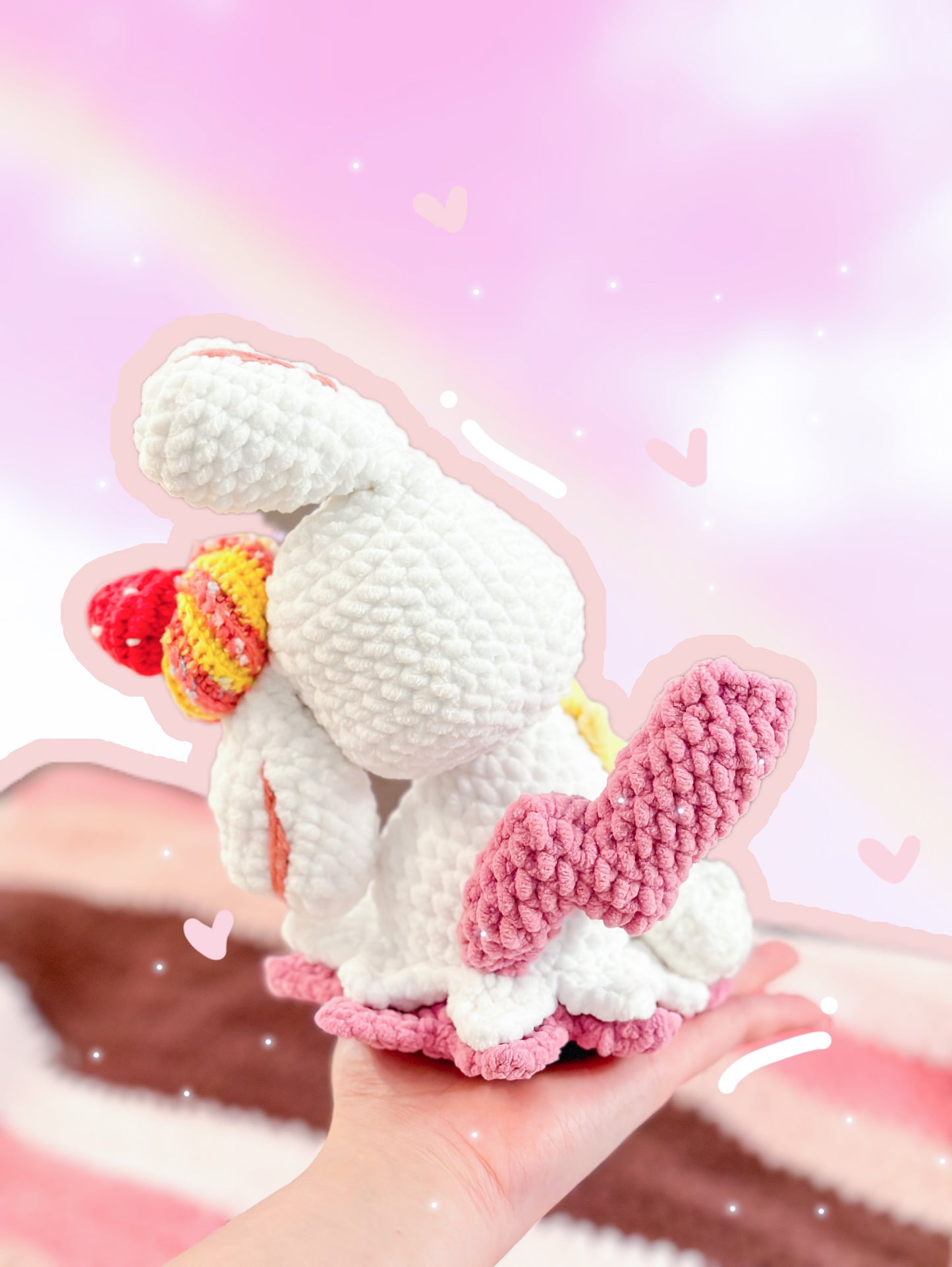 Crèmeekyu plushie (made to order)