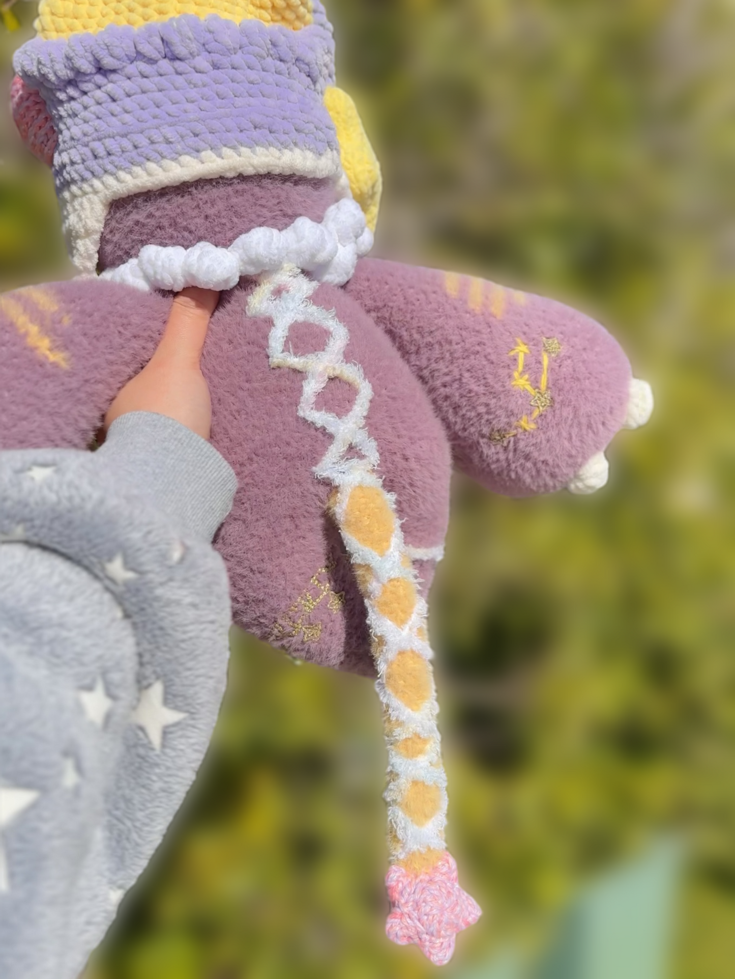 Jumbo starlight tauri huggable plushie (made to order)