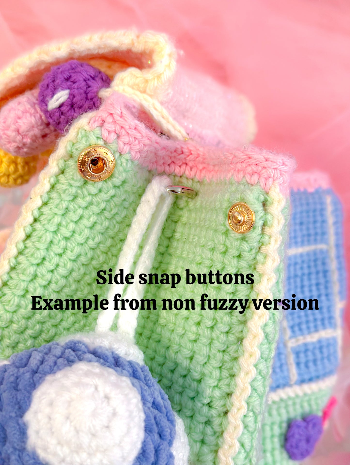 Game backpack convertible Fuzzy style (made to order)