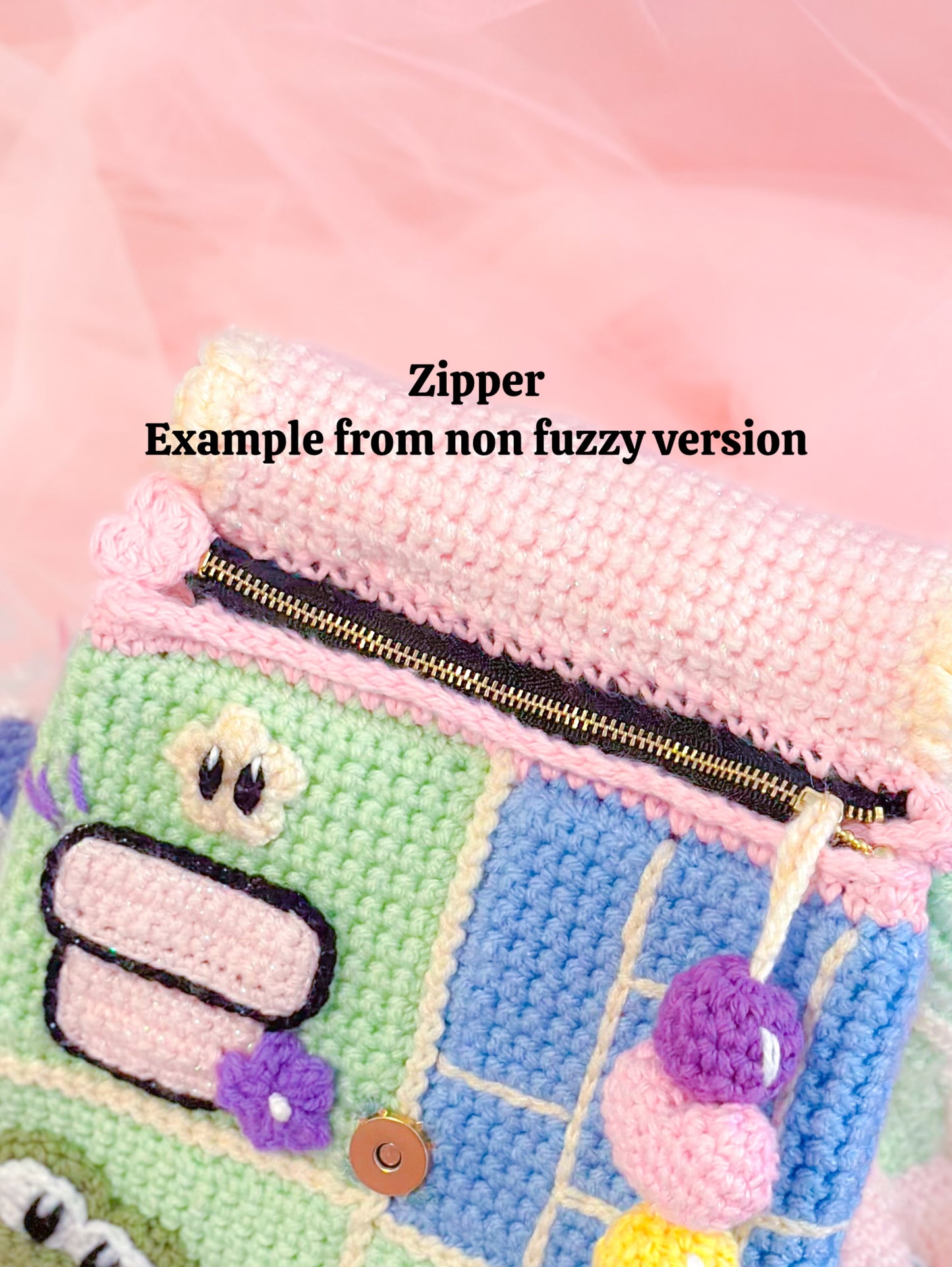Game backpack convertible Fuzzy style (made to order)