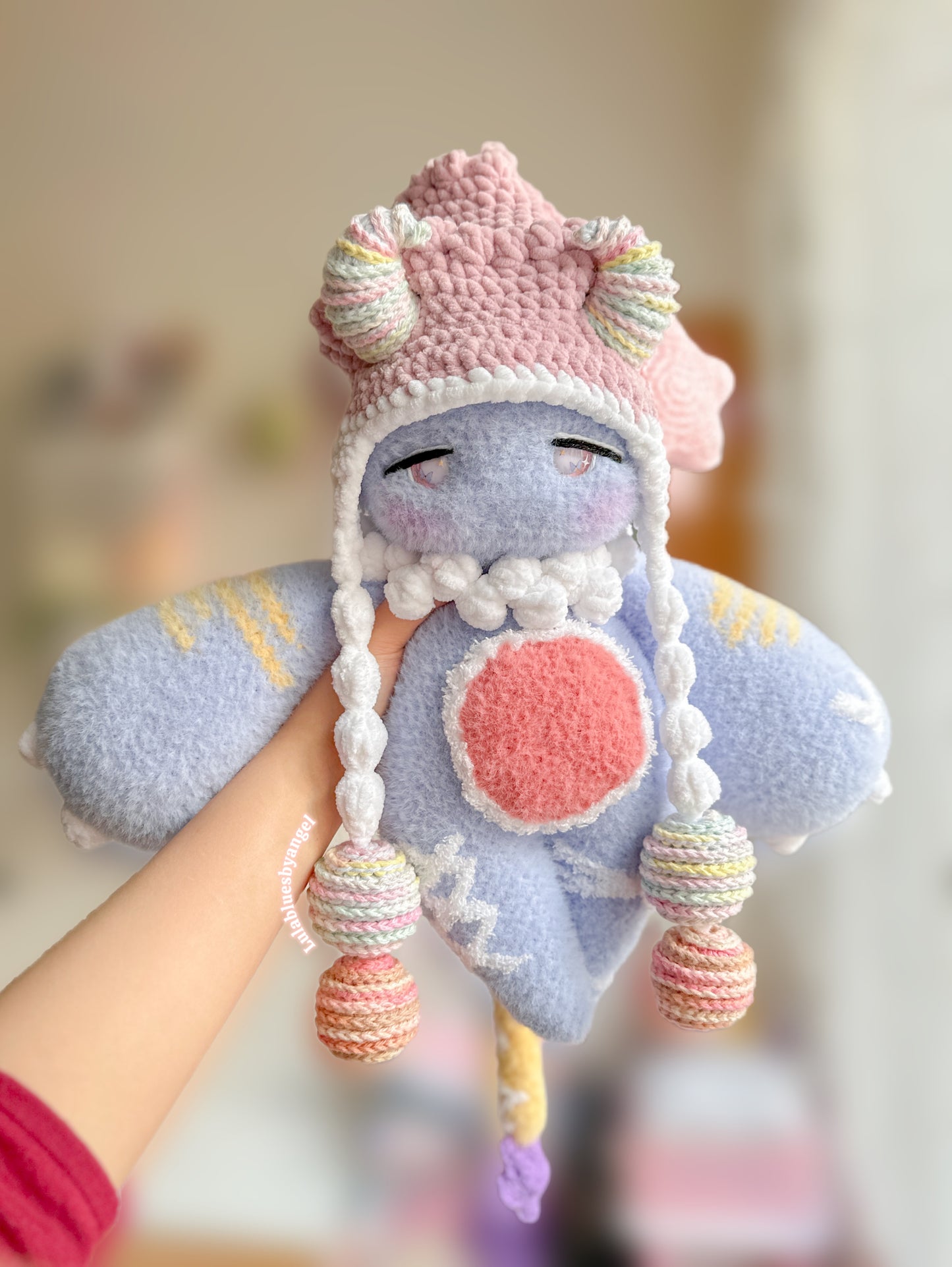 Jumbo moonlight tauri huggable plushie (made to order)