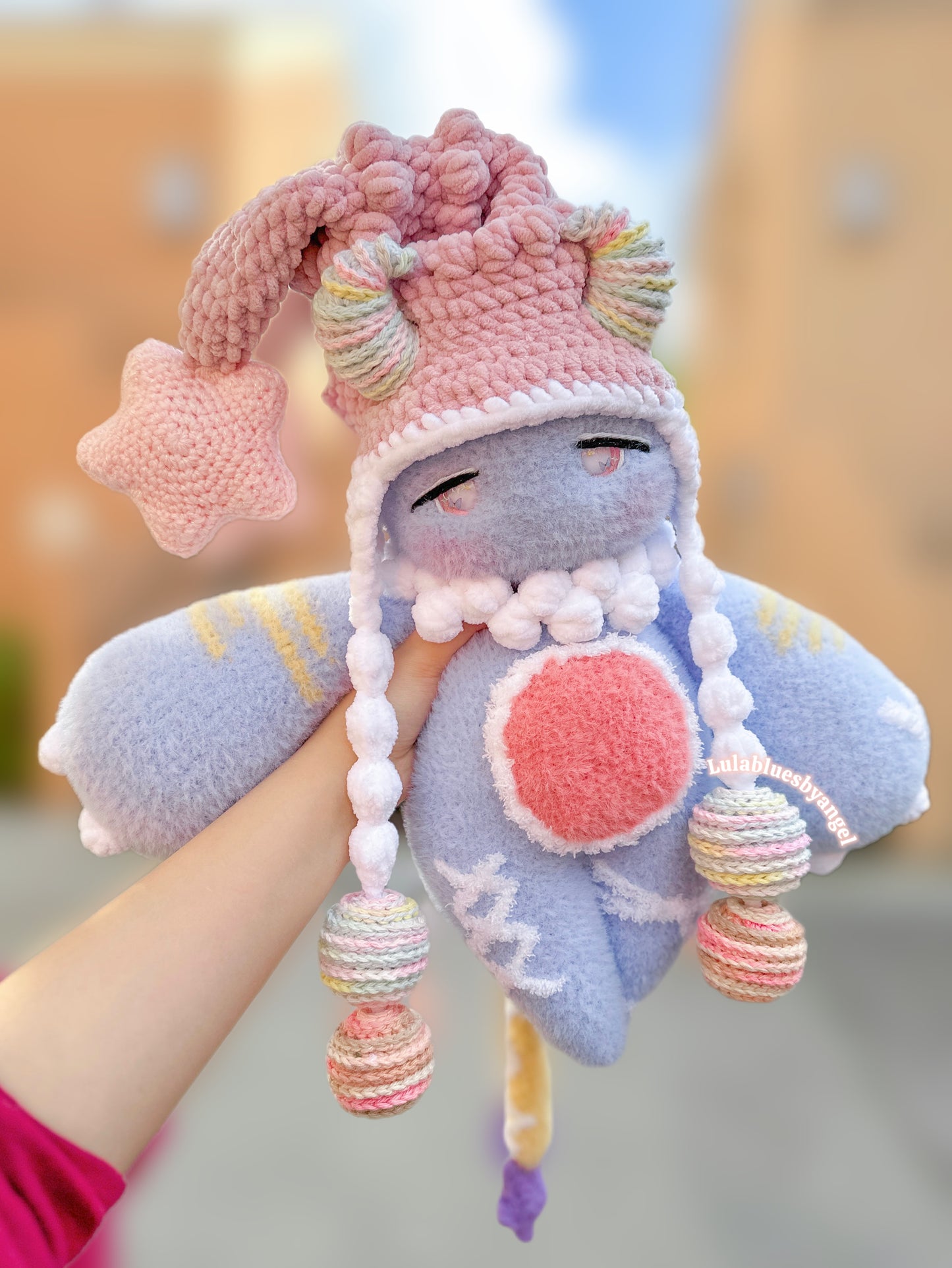 Jumbo moonlight tauri huggable plushie (made to order)