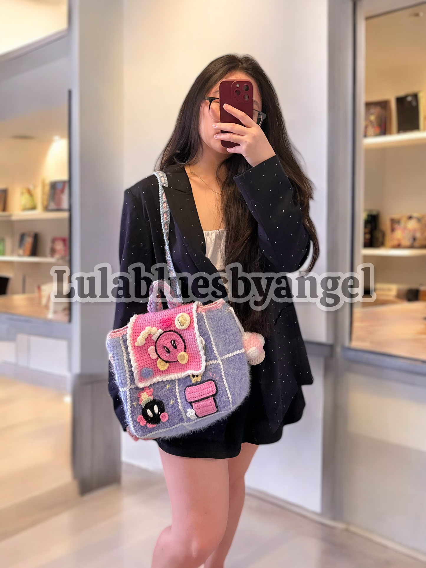 Game backpack convertible Fuzzy style (made to order)