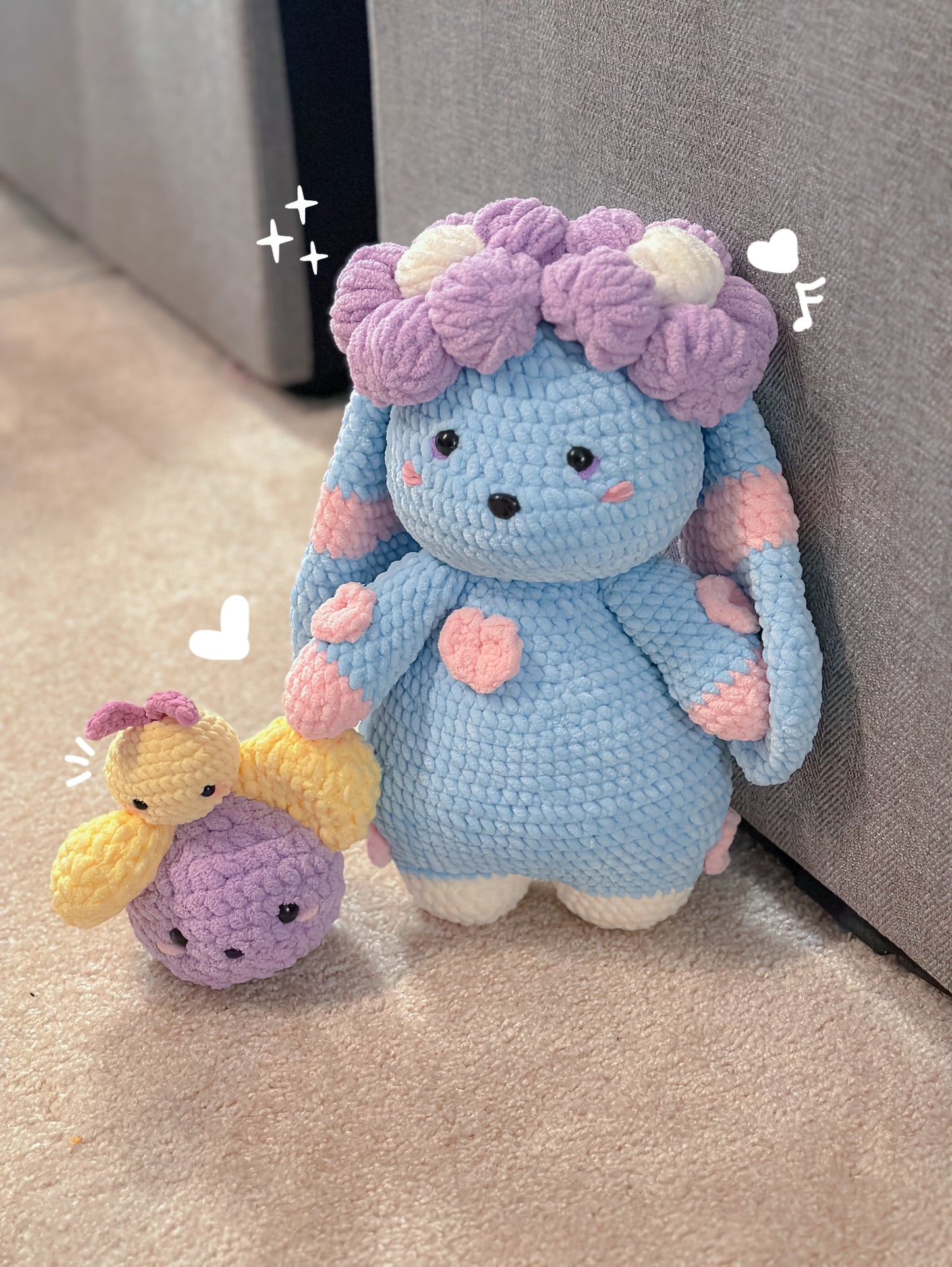 Buttercup Shiny Plushie (made to order)