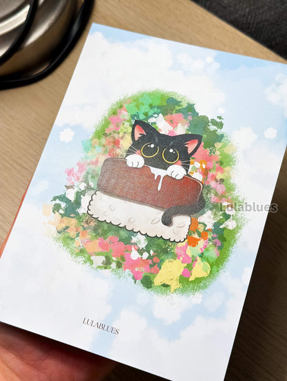 Momosubi art print 5 x 7