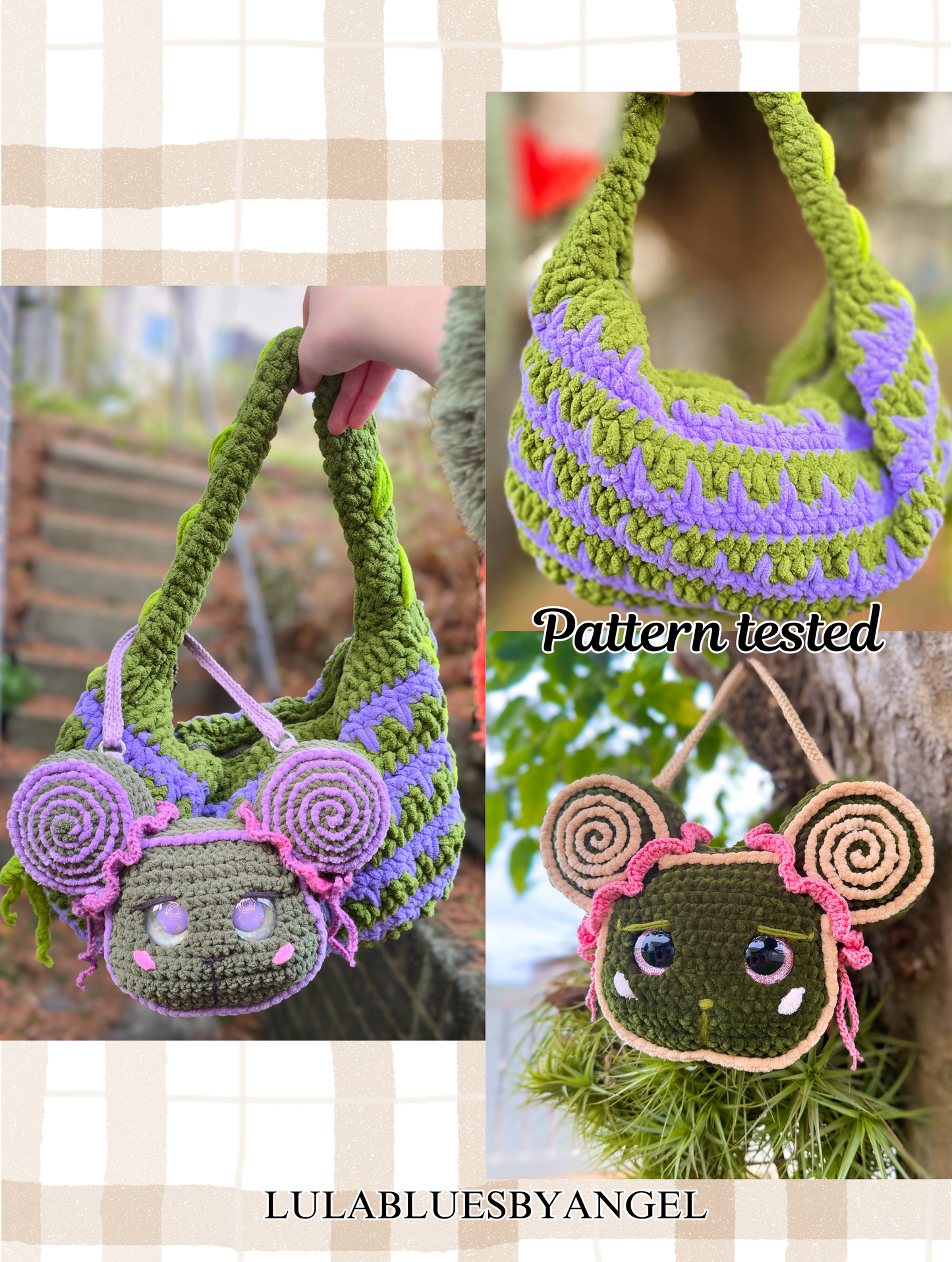 Nova Baguettote 3-in-1 Convertible Bag Crochet Patterns