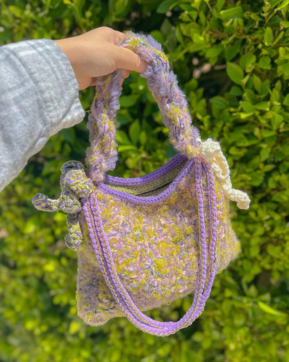 Tauri Top Handle Bag -  Velvet Vine (Ready stock)