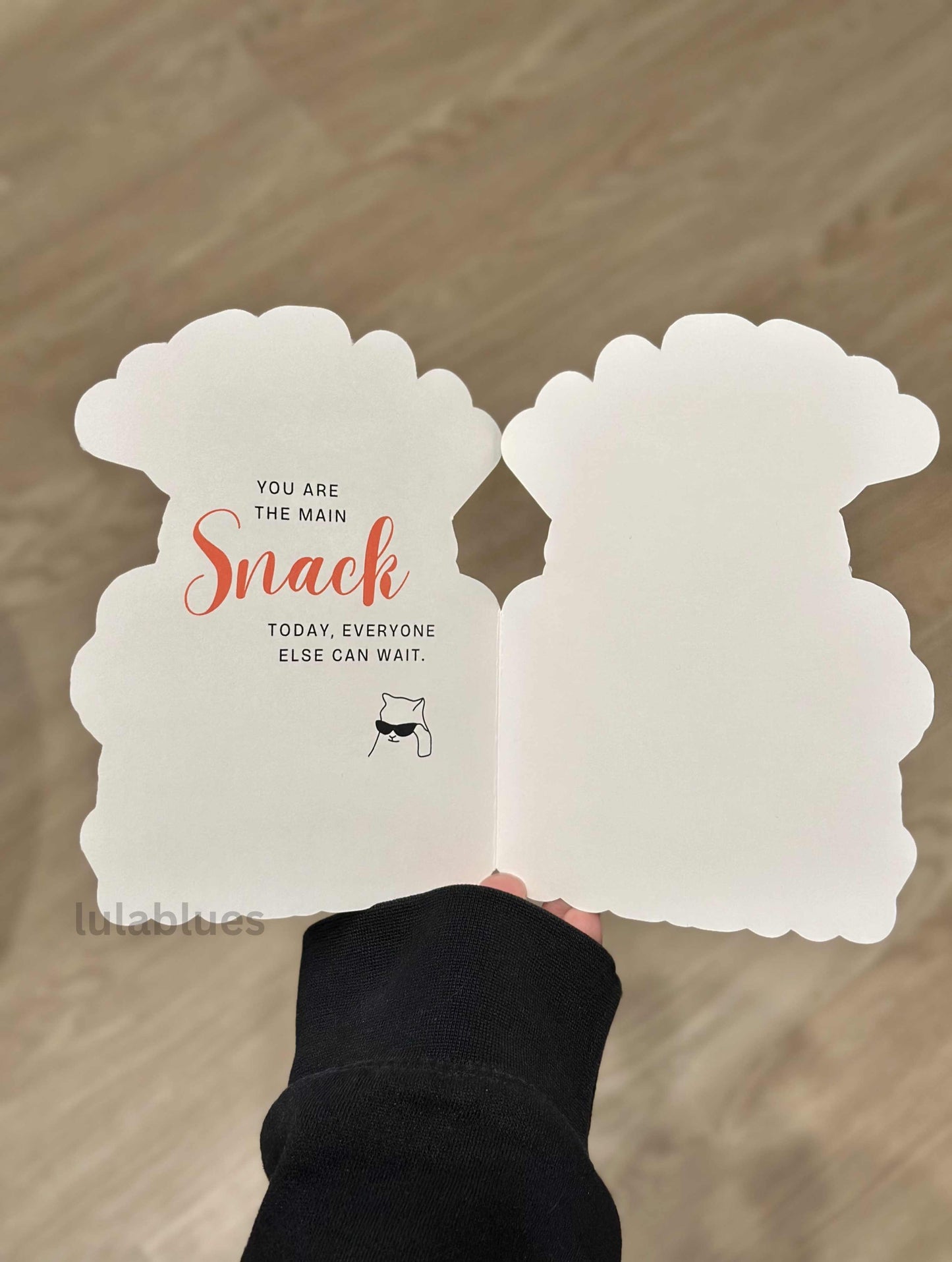 Happy subiday birthday die cut greeting card set with envelope