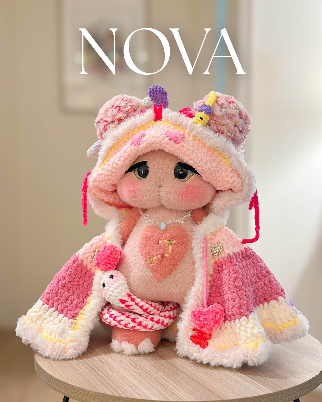 Radiant Nova - Pink Pop XL Collectible Plush Ver.2 (Made to Order)