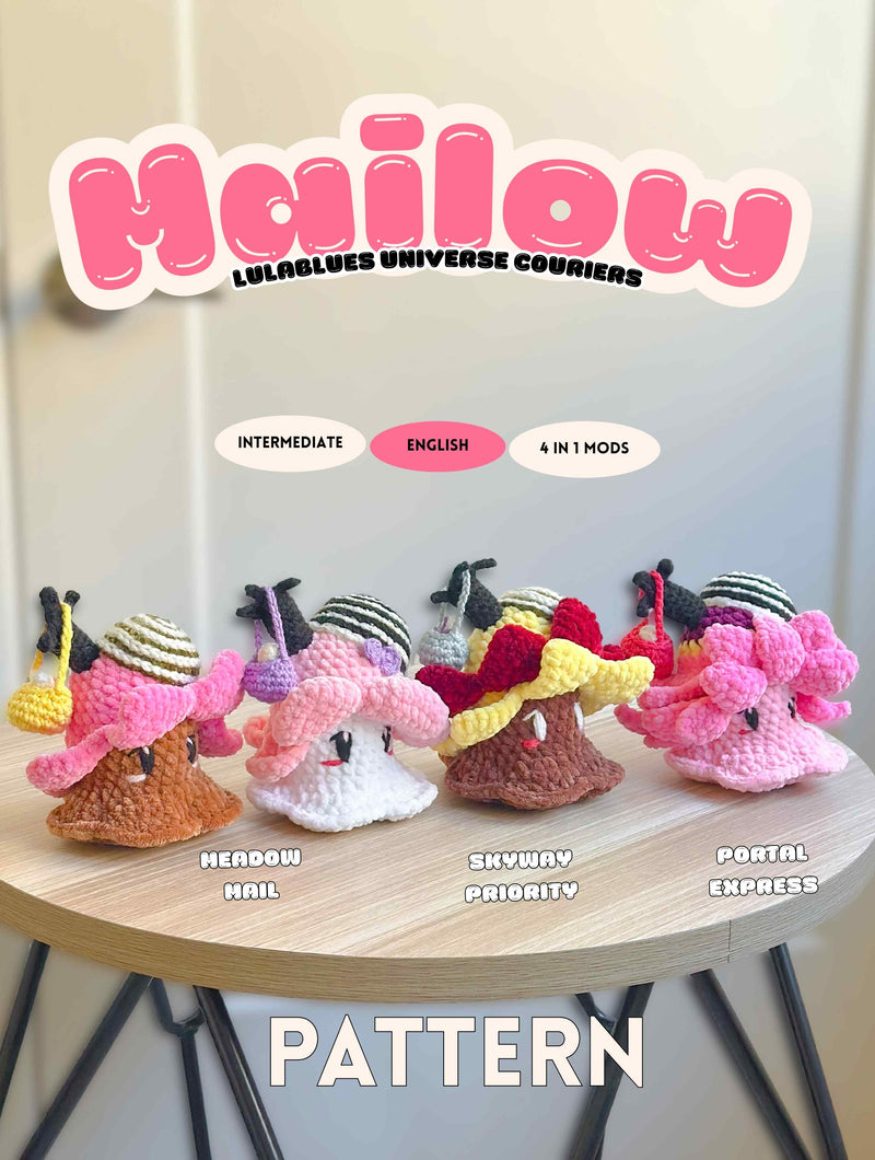 The Mailows Crochet Pattern 4in1 mods.