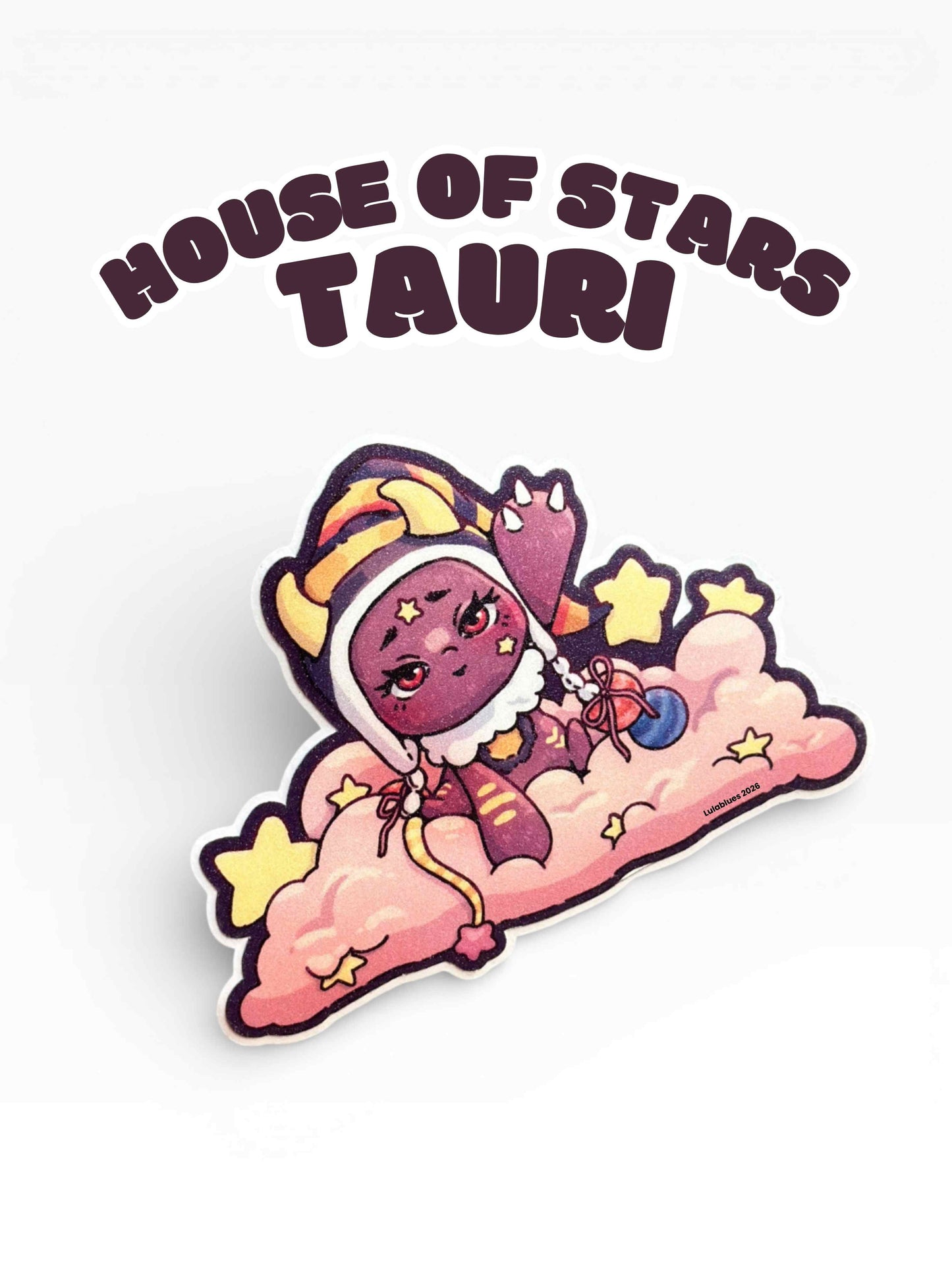House of Stars Tauri - Cloud Easy Peel Vinyl Die Cut Sticker