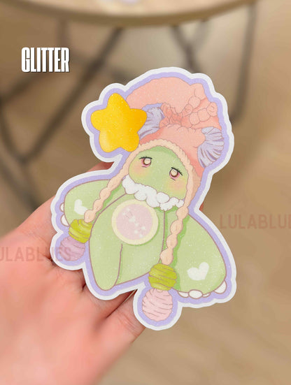 Tauri Easy Peel Vinyl Die Cut Sticker - Green (New Size)