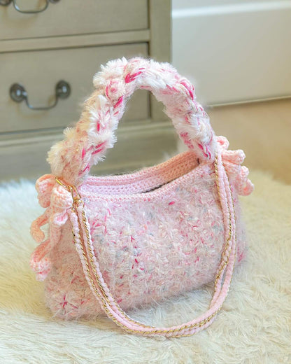 Tauri Top Handle Bag - Coquette pink (Ready stock)