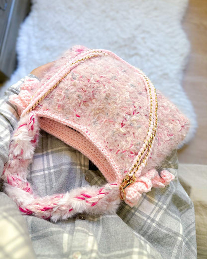 Tauri Top Handle Bag - Coquette pink (Ready stock)
