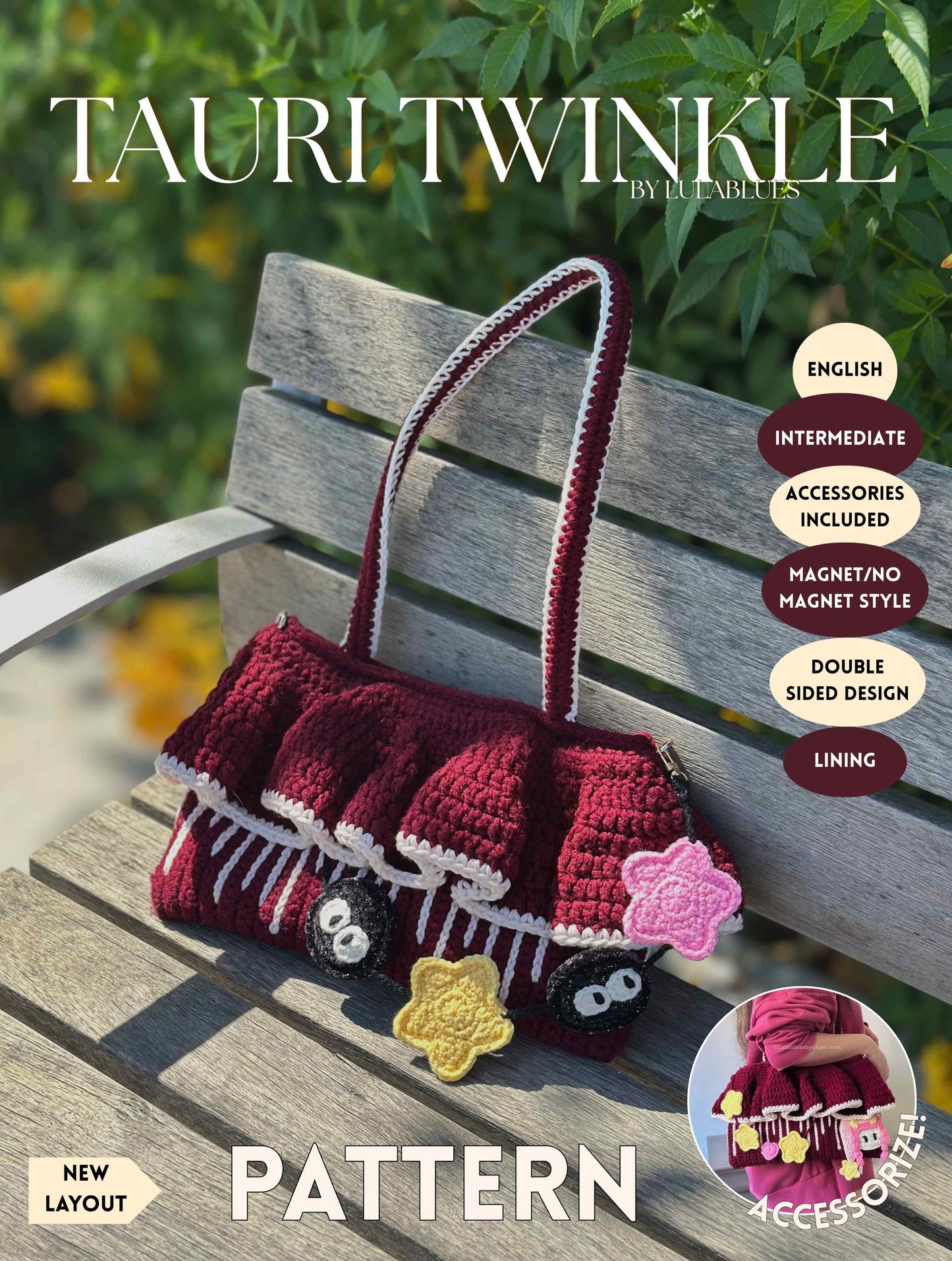 Tauri Twinkle Shoulder Bag Crochet Pattern