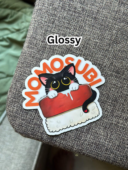 Momosubi vinyl sticker