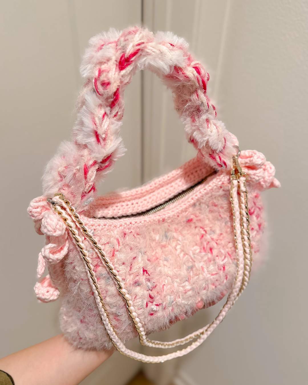Tauri Top Handle Bag - Coquette pink (Ready stock)