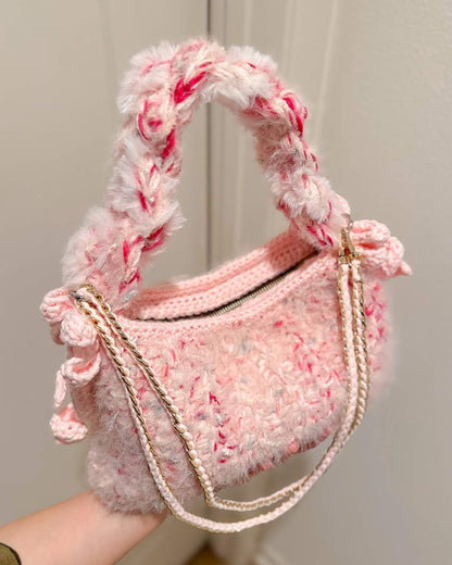 Tauri Top Handle Bag - Coquette pink (Ready stock)
