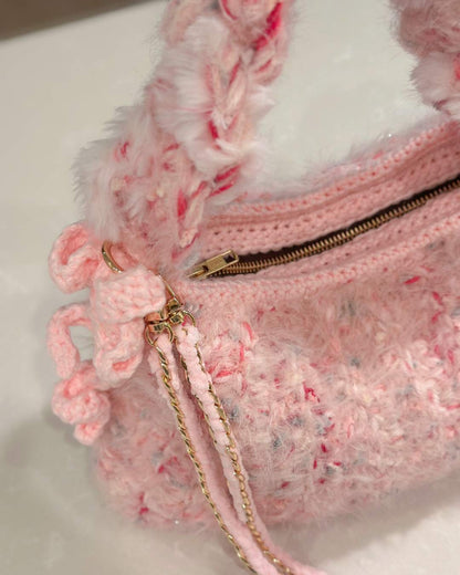 Tauri Top Handle Bag - Coquette pink (Ready stock)
