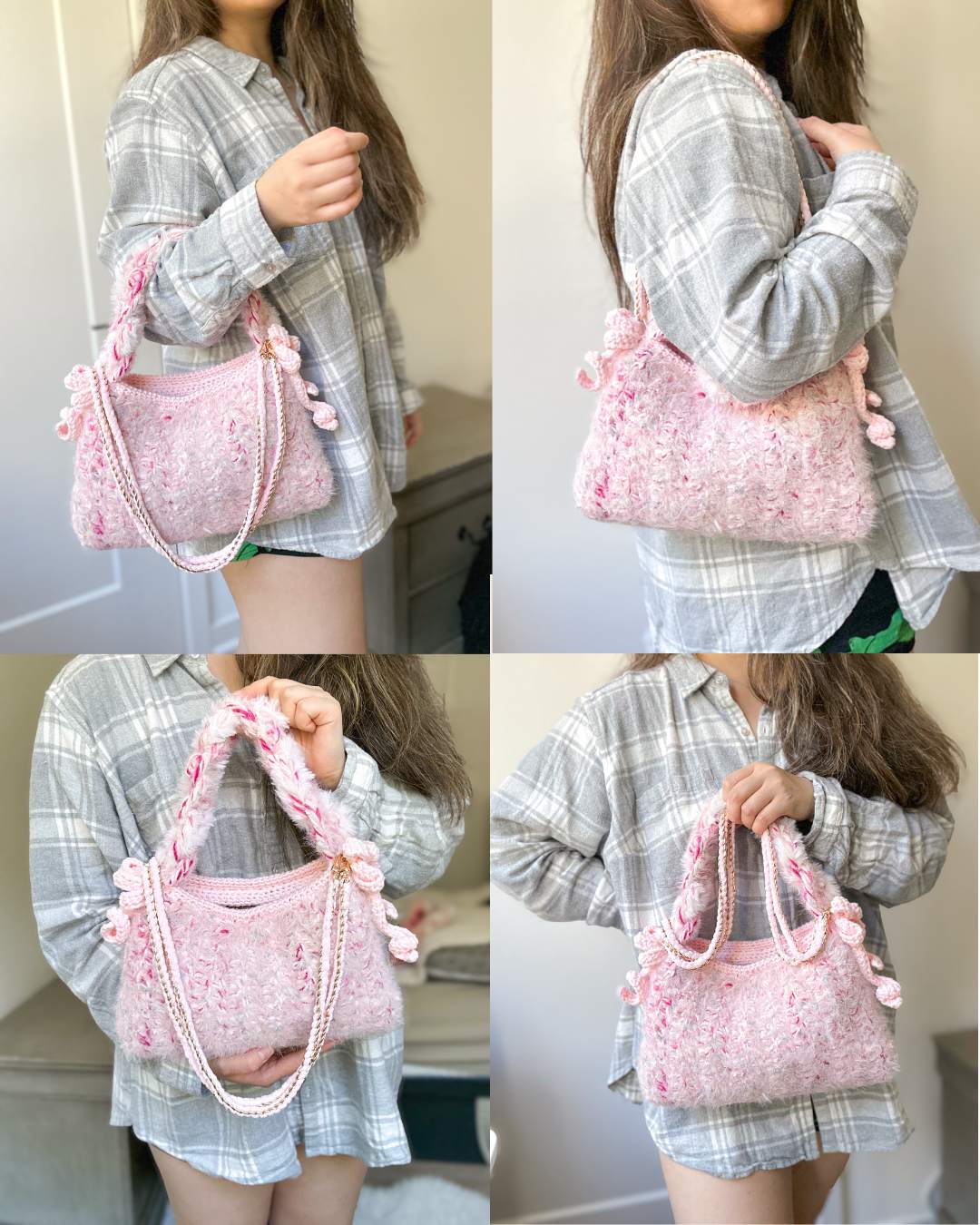 Tauri Top Handle Bag - Coquette pink (Ready stock)