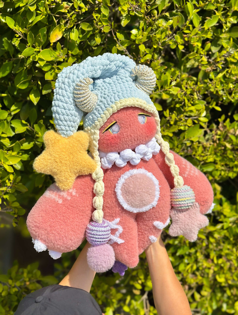 Moonlight Tauri Plushie - Coral Jumbo Ver.2 (Made to Order)